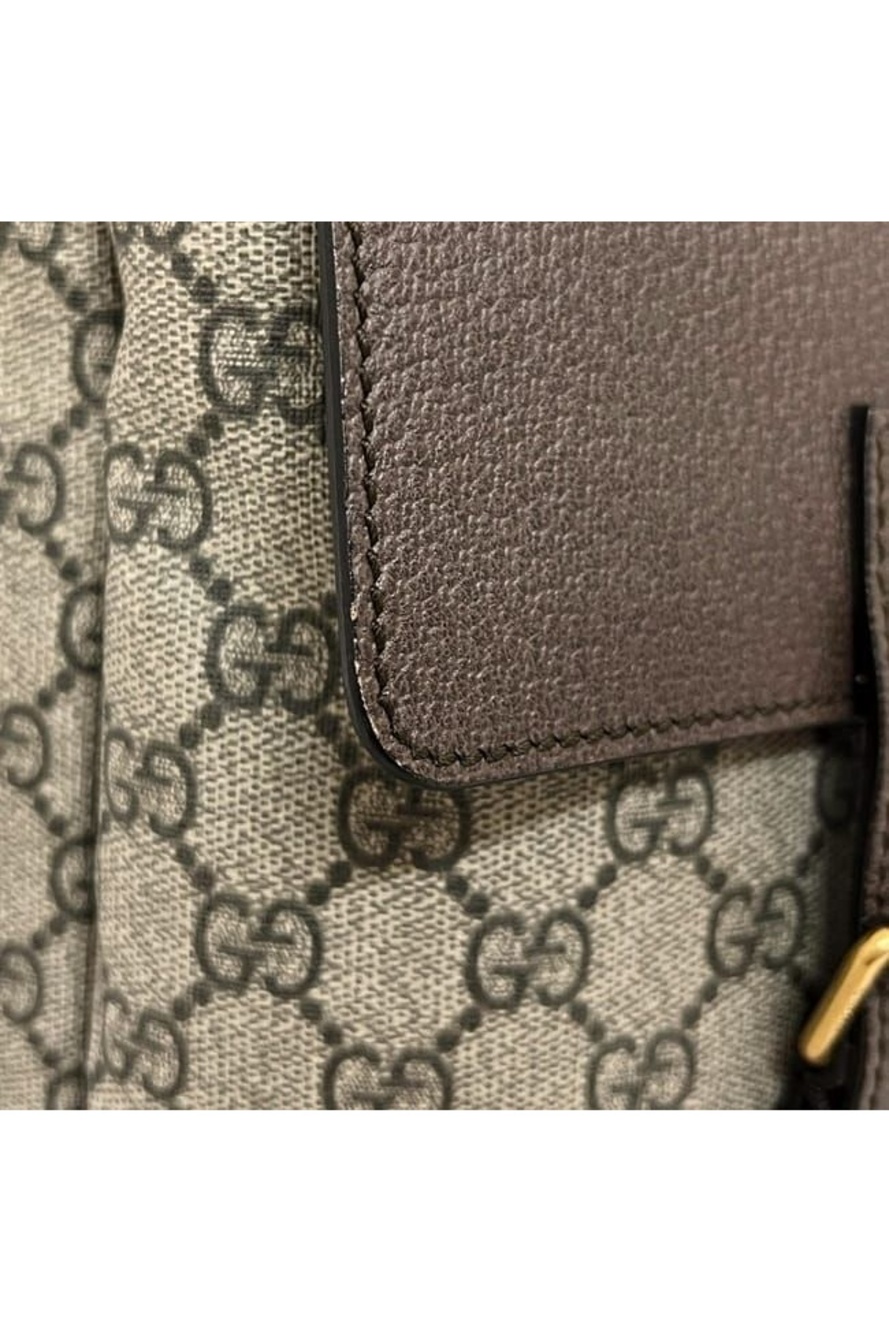 Gucci Backpack Beige Brown GG Supreme Sherry - Picture 9 of 10
